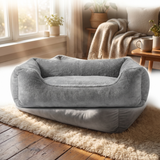 All-in-One Cat and Dog Bed — white background studio photo, side