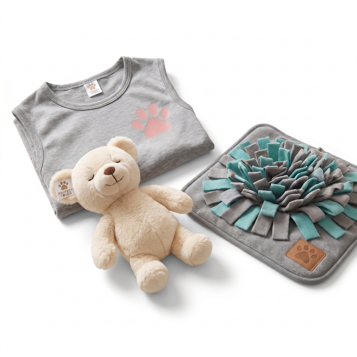 Pawfect Calm Kit Bundle — white background studio photo, detail