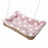 Fashion Cat Window Hammock Seat — white background studio photo, top