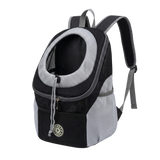 Pet Mesh Shoulder Carrier Bag — clean white background, front